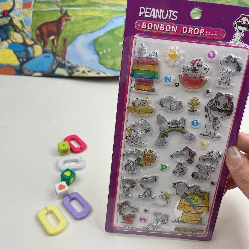 8 قطع ملصقات كرتونية ثلاثية ال - مراجعة Tech Accessories For Office وسعره