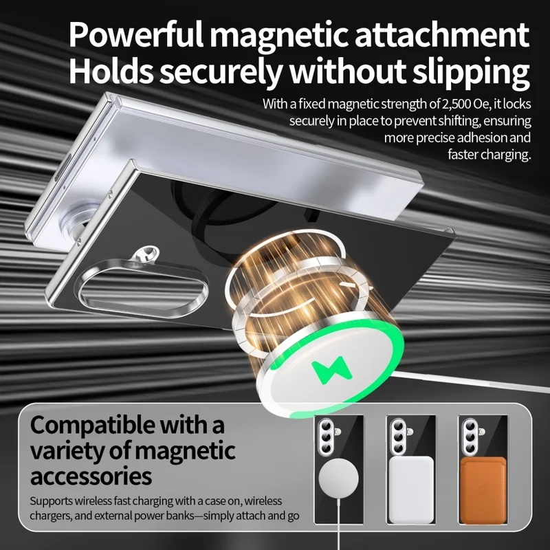 حافظة هاتف زجاجية مغناطيسية قا - مراجعة Tech Accessories Logo وسعره