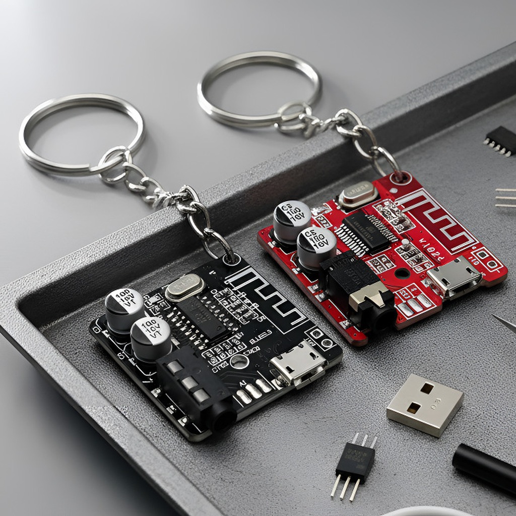 سلسلة مفاتيح بتصميم لوحة دوائر - مراجعة Tech Accessories Key وسعره